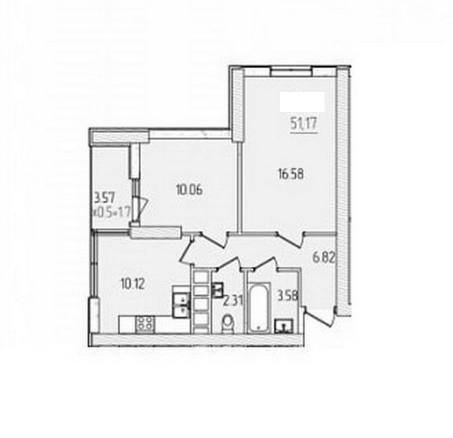 2-х комнатная квартира в ЖК 60 Жемчужина а Одессе Одеса - фото 8