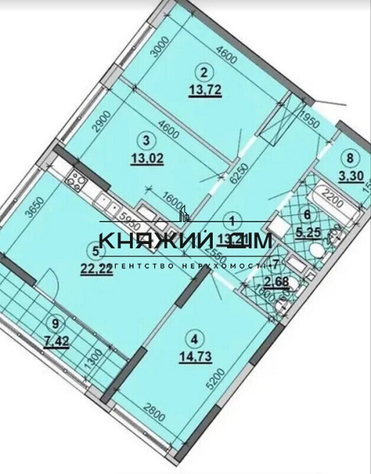 Продаж 3-кімн.квартири з видом на Дніпро в ЖК Great. № 21146478 Київ - фото 9