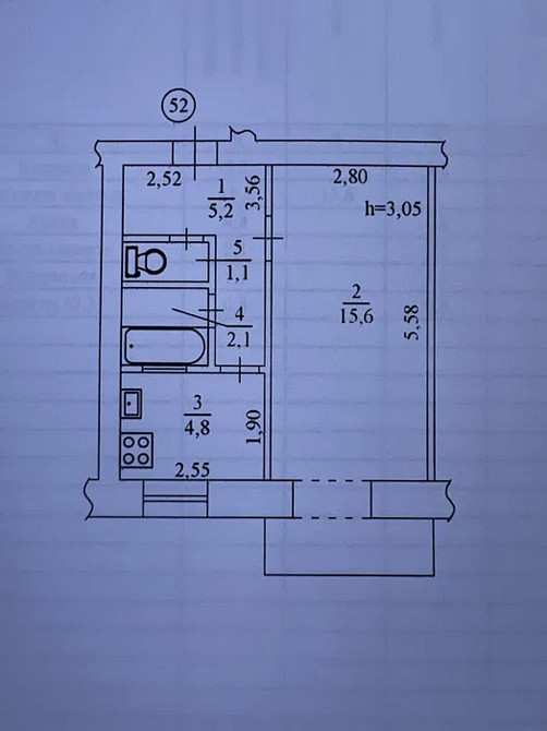 Оренда Квартира 1-кімнатна, 5/7 поверх на Січових Стрільців, 103 Київ - фото 8