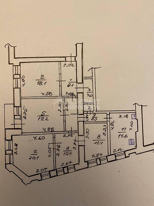 Продаж Квартира 5-кімнатна, 3/5 поверх на вул. Куликівська Харків - фото 10