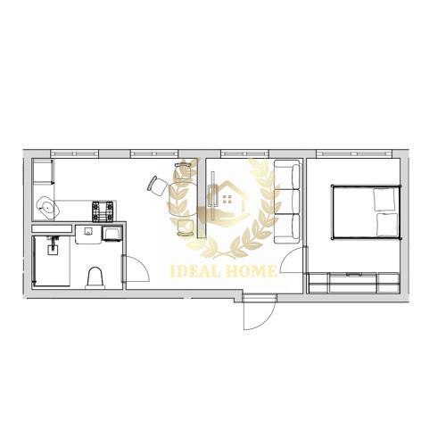 Продаж Квартира 1-кімнатна, 5/8 поверх на Индустриальный пер., 27 Kiev - photo 9
