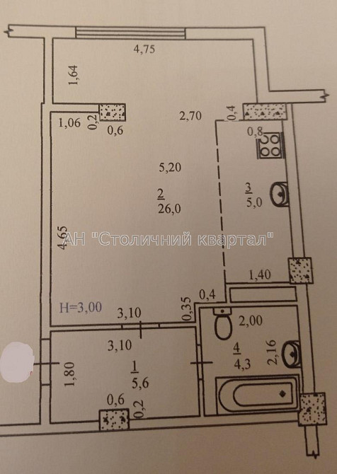 Продаж Будинок 1-кімнатний на Нагірна вул., 18/16 Київ - фото 15