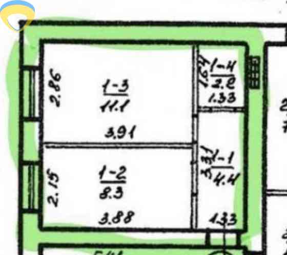Продаж Квартира 1-кімнатна на ул. Магистральная, 31л Одеса