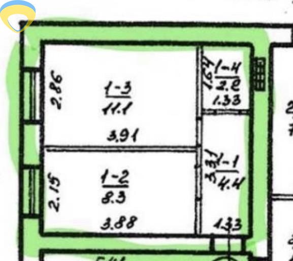 Продаж Квартира 1-кімнатна на ул. Магистральная, 31л Одеса - фото 1