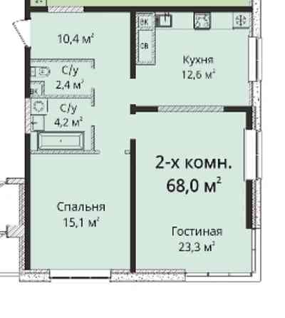 2-комнатная квартира у моря в Аркадии Одесса