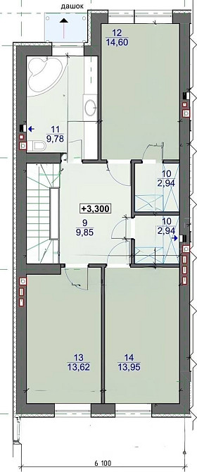Продаж Будинок на Підлузький Провулок Vovchynets - photo 11