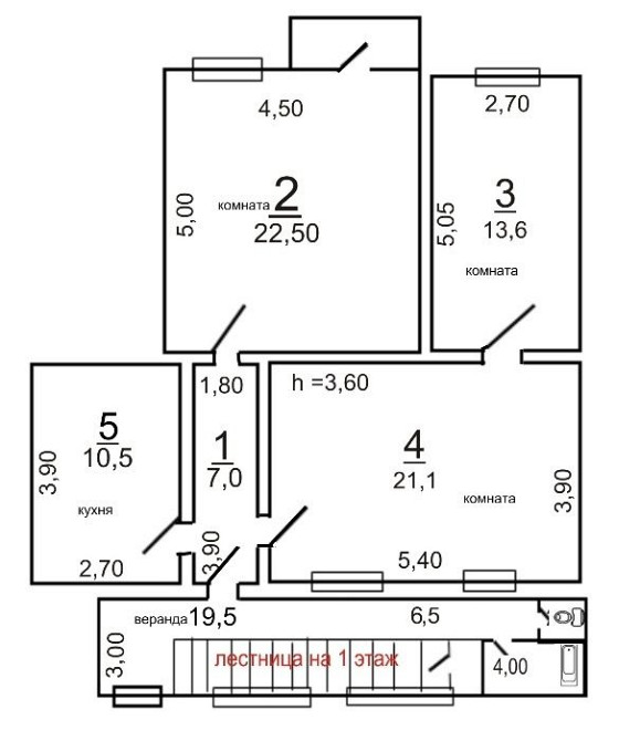Продам 3-х комнатную квартиру в центре Одессы Odessa - photo 7