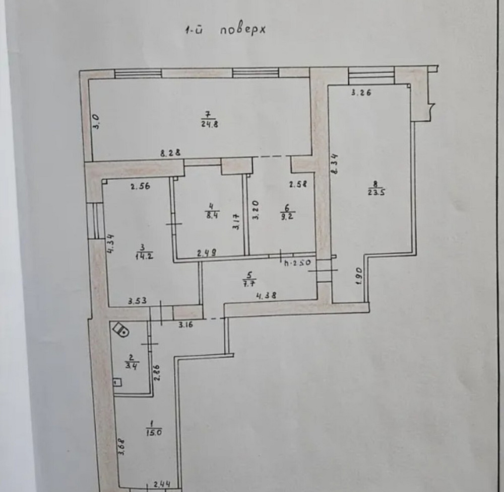 Продаж приміщення вільного призначення поверх - 1/9 Тернопіль - фото 1