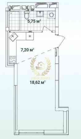 Продається квартира-студія в ЖК Варшавський 3, Київ Київ