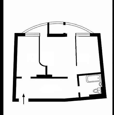 Продаж Квартира 2-кімнатна, 16/24 поверх на Урлівська вул., д. 11/44 Киев