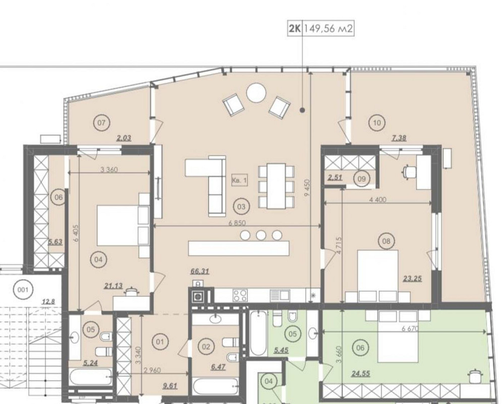 Продаж Квартира на улица Героїв Крут 15 Львов - изображение 6