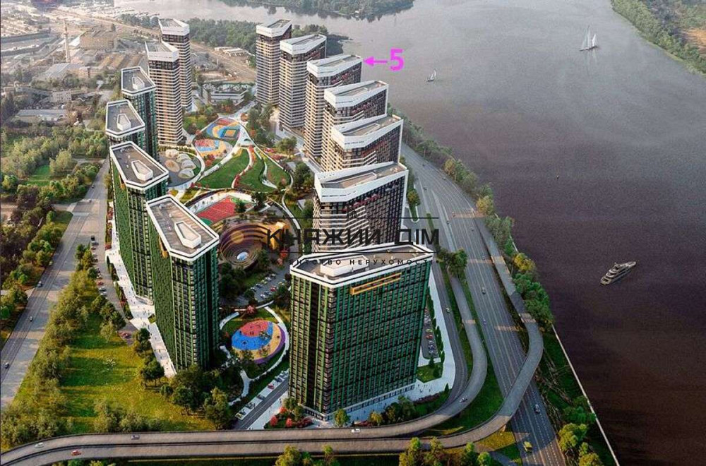 Продаж 1-х к. кв. у ЖК Great, 5 будинок. № 21142323 Київ - фото 5