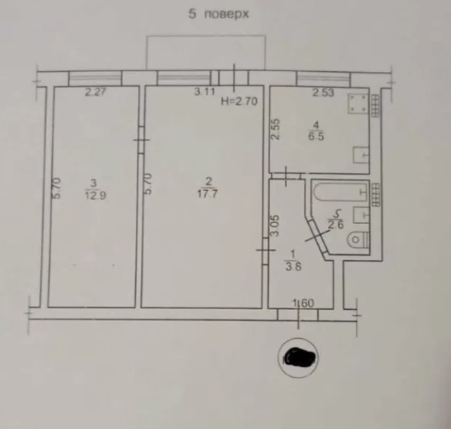 Продам 2х комнатную квартиру  район Французского бульвара. Одеса - фото 19