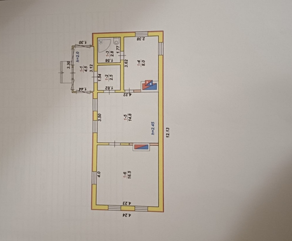 Продаж 1-поверховий Будинок з ділянкою 10 сот 66.9 кв.м 2 кімн. на С.Високе Житомир - фото 1