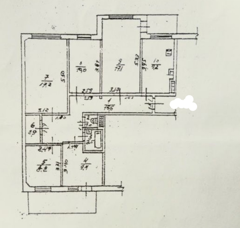 Продаж Квартира 5-кімнатна, 7/9 поверх на Глушко Академика пр., 24а Одесса - изображение 11