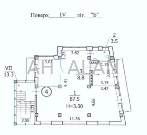 Оренда офісне приміщення на Василя Тютюнника вул., 5А приміщень - 2, поверх - 4/6 Київ - фото 11