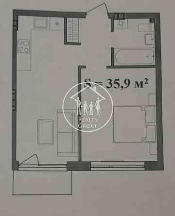 Продаж 1к Квартира 36 кв.м Брюховичі / Широка вул., 22 Львів