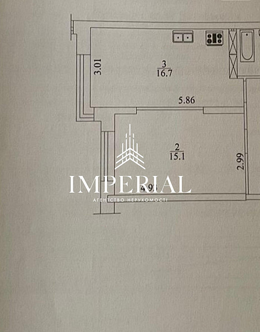 Продаж Квартира 1-кімнатна, 9/26 поверх на вул. Солом'янська Киев - изображение 16