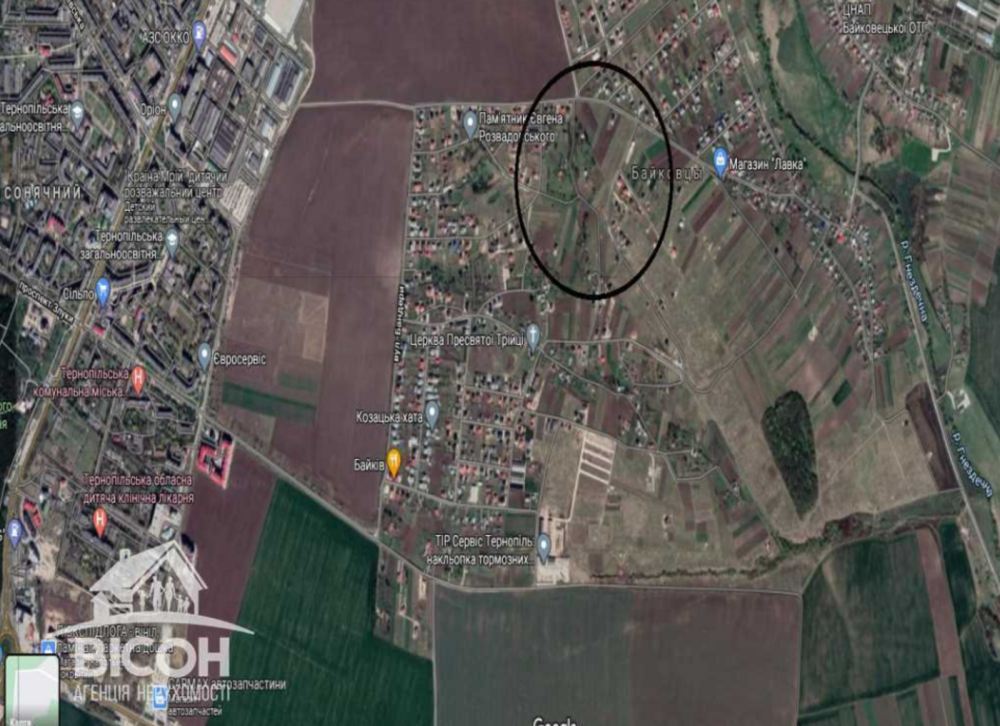 Продаж земельної ділянки 30.48 соток Байківці - фото 1