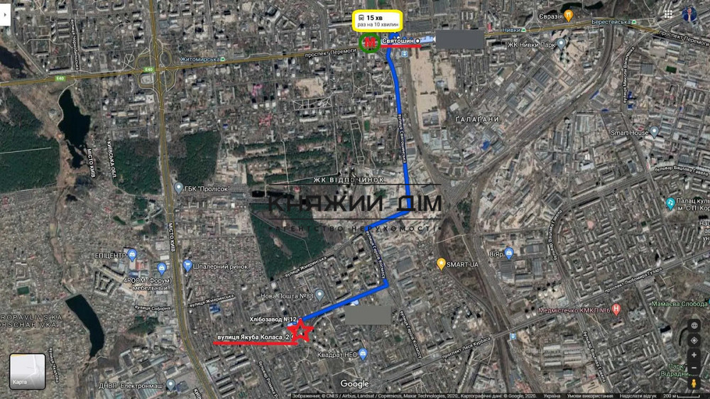 Оренда Квартира 1-кімнатна, 13/16 поверх на вул. Якуба Коласа Kiev - photo 13