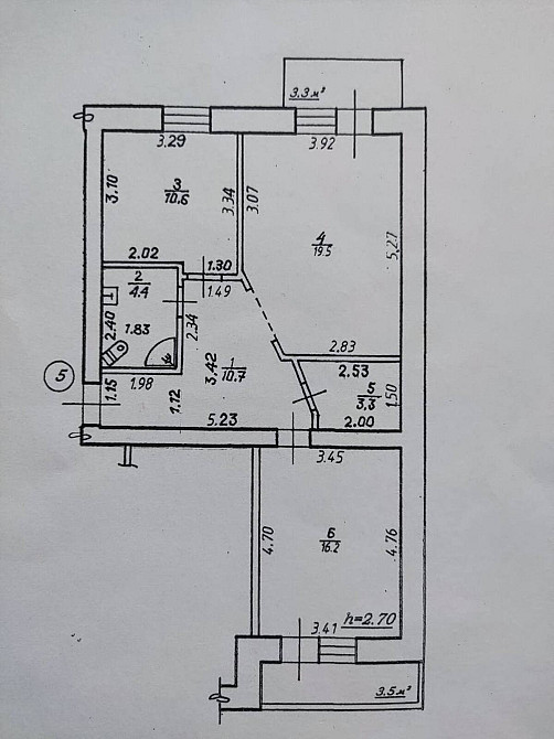 Продаж Квартира 2-кімнатна, 2/9 поверх на Мулика, 21 Івано-Франківськ - фото 15