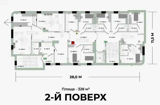 Продам сучасну 3-пов. будівлю для успішного бізнесу, Боднарська 12, Стрийська-Наукова Львів - фото 5