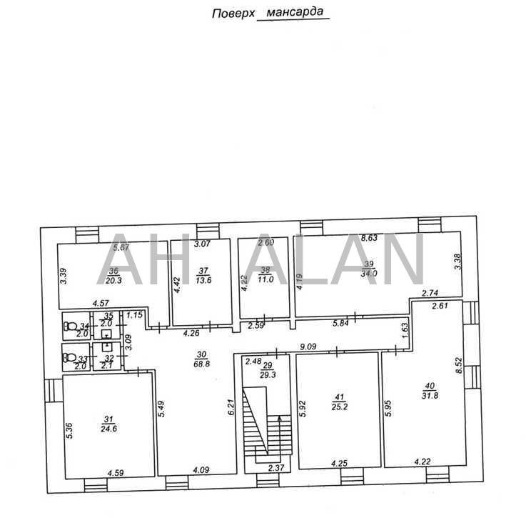 Оренда офісне приміщення на Січових Стрільців вул., 55В приміщень - 20, поверх - 1/3 Киев - изображение 13