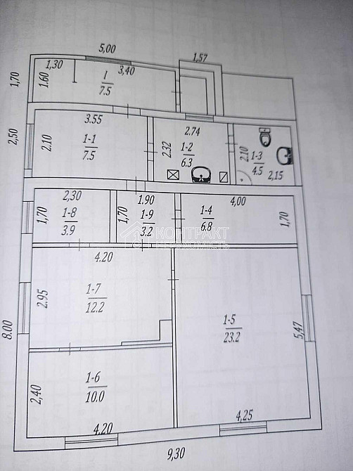 Продаж Будинок 5-кімнатний на вул. Бондарівська Novaya Vodolaga - photo 11