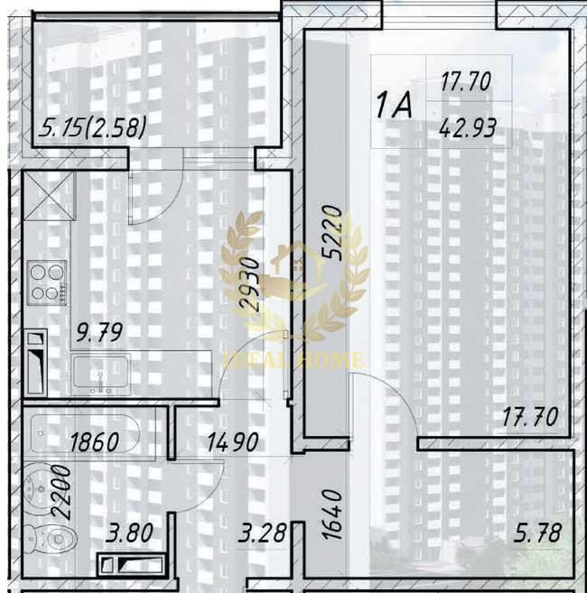 продам 1к квартиру вул електротехнічна Київ - фото 3