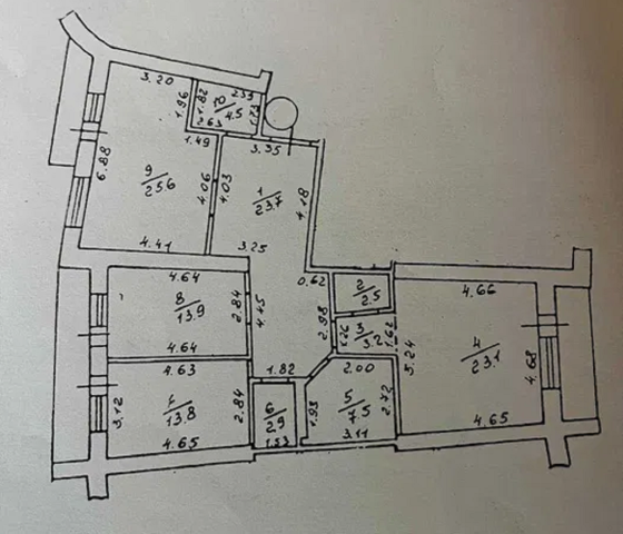 Продам 3-комнатную в НОВОМ доме, Фонтанская дорога / ЖК Подкова, 4/16 эт. Одеса