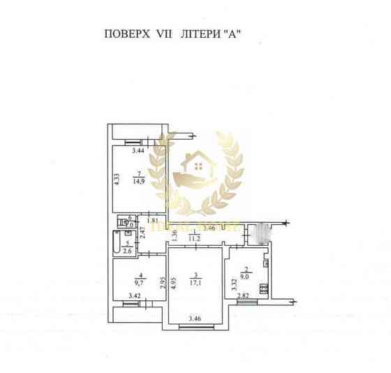 Продаж 3-кімнатної квартири в Києві, м. Героїв Дніпра Київ
