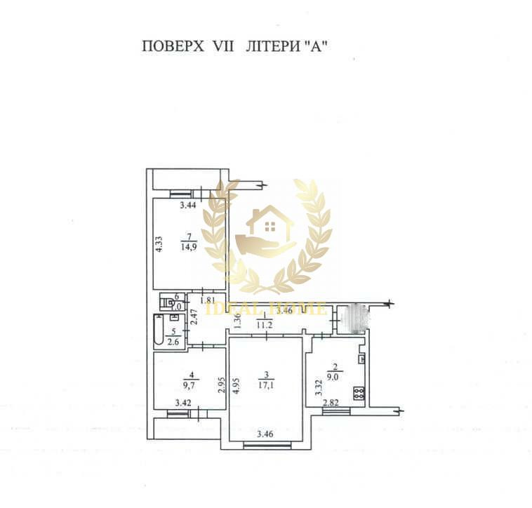 Продаж 3-кімнатної квартири в Києві, м. Героїв Дніпра Київ - фото 3