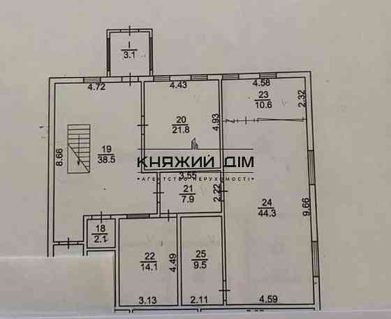 Оренда офісне приміщення на Полковая ул. поверх - 1/2 Київ