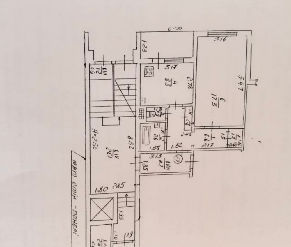 Продаж Квартира 1-кімнатна, 1/9 поверх на Леонтовича, 26 Коломия - фото 2