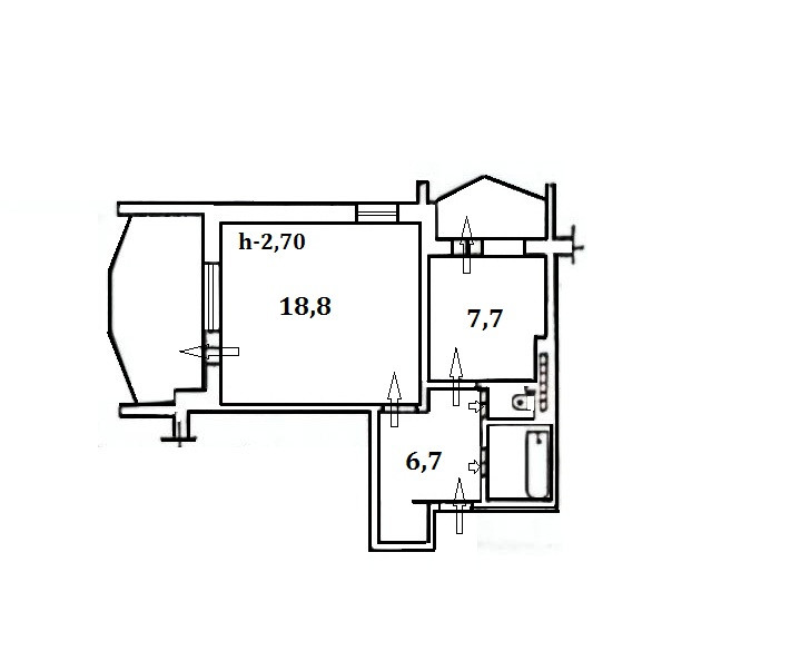 Продам 1-комнатную квартиру на Бочарова, ТЦ «Атриум» Одеса - фото 16