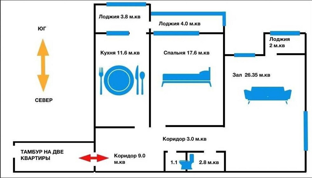 Продаж Квартира 2-кімнатна, 4/22 поверх Київ - фото 3
