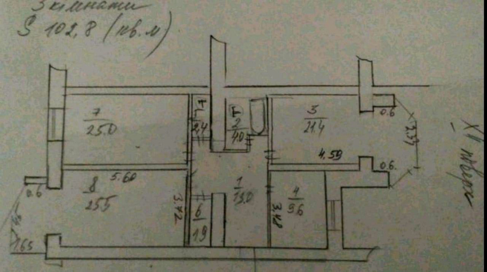 Продаж Квартира 3-кімнатна на ул. Маршала Говорова, 10б Одеса - фото 8