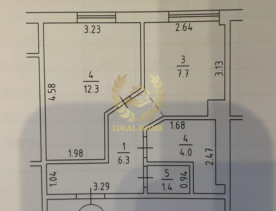 Продаж Квартира 1-кімнатна, 2/8 поверх на Луценко Дмитрия ул., 12 Kiev - photo 3