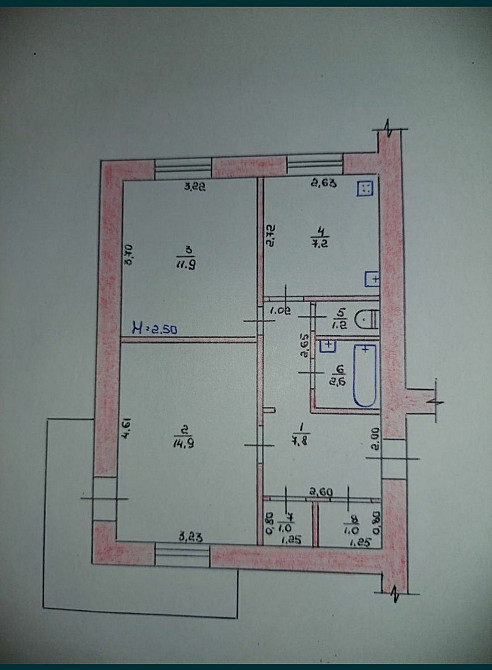 Продаж Квартира 2-кімнатна, 4/14 поверх на вул. Київська Житомир - фото 4