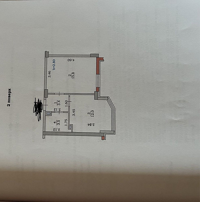 Продаж Квартира 1-кімнатна, 2/12 поверх на Академика Глушко проспект Одеса - фото 13