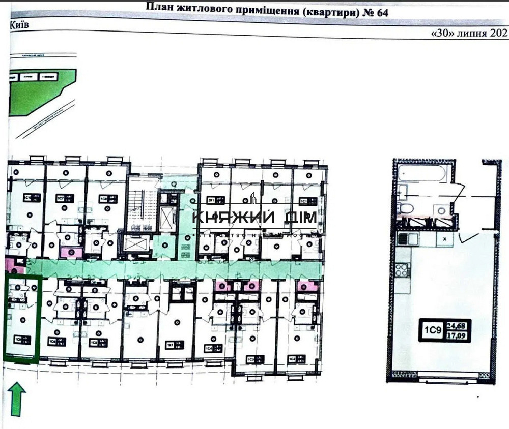Продаж 1 кімнатна ЖК Olympik park м. Бориспільська Київ - фото 1