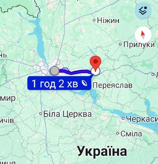 Продаж земельної ділянки 25 соток на улица Райдужна, д. Переяславське - фото 6