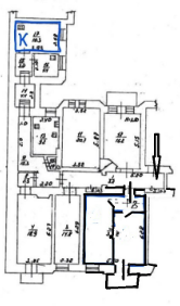 1 комната в коммуне на ул. Пушкинская Одеса - фото 9
