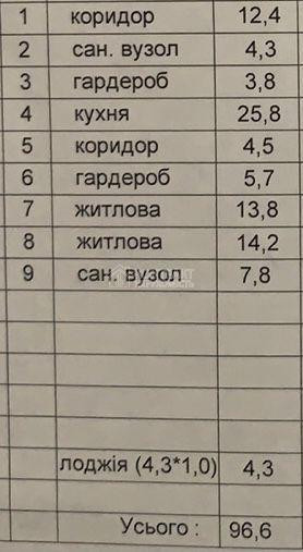 Продаж Квартира 3-кімнатна, 19/20 поверх на вул. Цілиноградська Kharkiv - photo 2