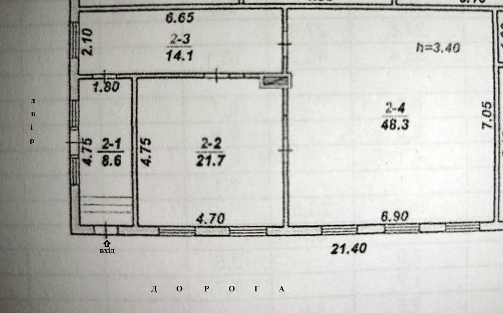 Продаж 1-поверховий Частина будинку з ділянкою 4 сот 93 кв.м 2 кімн. на перехрестя Хлібна/Дмитрівська Zhytomyr - photo 3