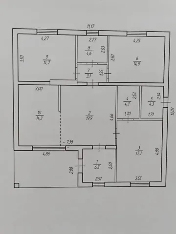 Продаж 1-поверховий   105 кв.м 4 кімн. на Кулика і Гудачека (Макарова) вулиця Рівне - фото 6