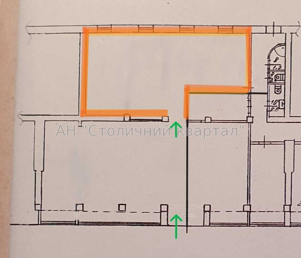 Оренда торгове приміщення на Верховної Ради бул., 33/1 приміщень - 1, поверх - 1/5 Kiev - photo 2