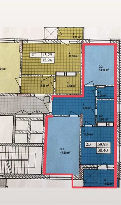 Продаж Квартира 2-кімнатна, 22/26 поверх на Сосюри, 6 Киев - изображение 5