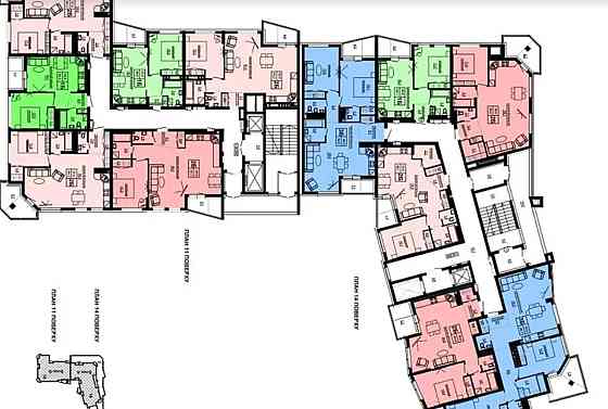 Продаж Квартира 3-кімнатна, 14/16 поверх Тернопіль