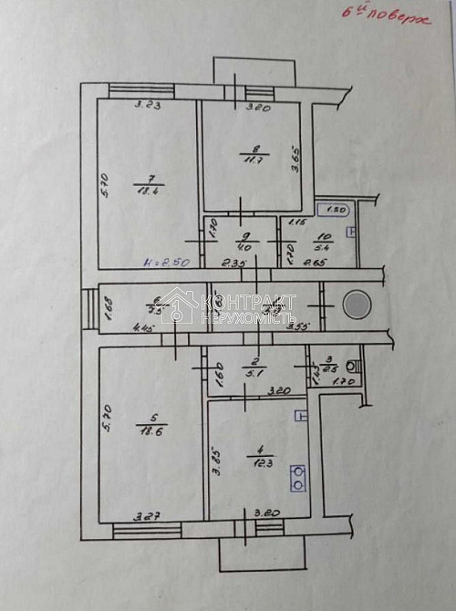 Продаж Квартира 4-кімнатна, 6/9 поверх на вул. Пластичний Харьков - изображение 20